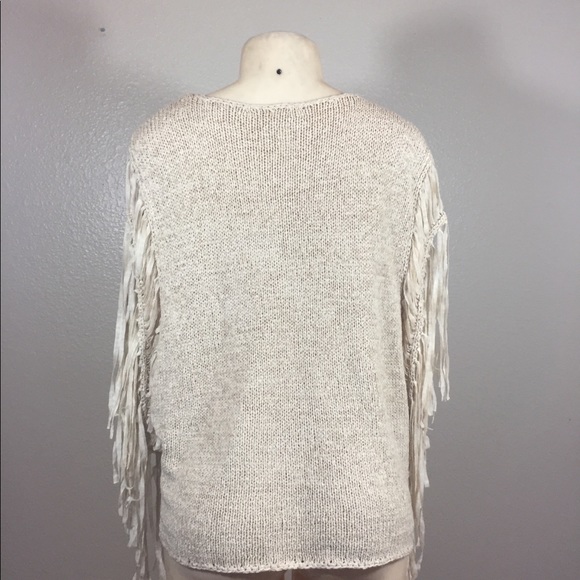 Chico’s Women’s Beige Blouse Size S/M - Picture 3 of 4